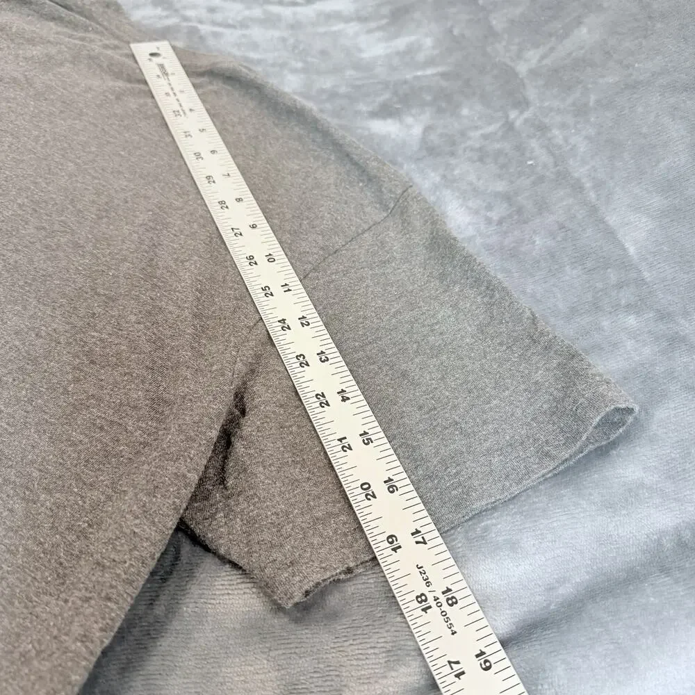 Adidas Mens Logo Tee Golf T-Shirt Sz XL Gray
